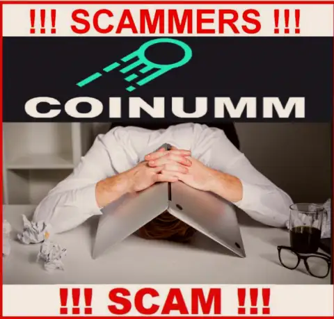 BE CAREFUL, Coinumm Com have not regulator - there are scammers