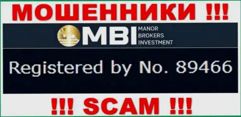 ФХМанор Ком - регистрационный номер мошенников - 89466