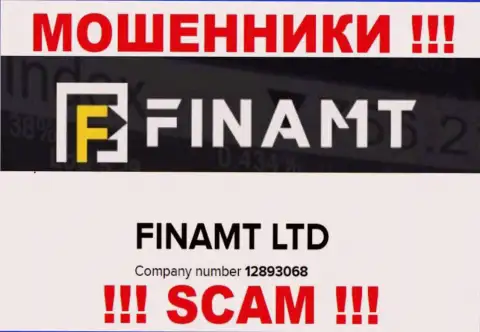 Finamt Com - это МОШЕННИКИ, а принадлежат они Finamt LTD