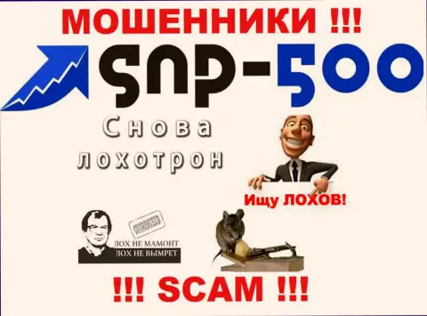 Вы на прицеле интернет-ворюг из компании SNP 500, ОСТОРОЖНО