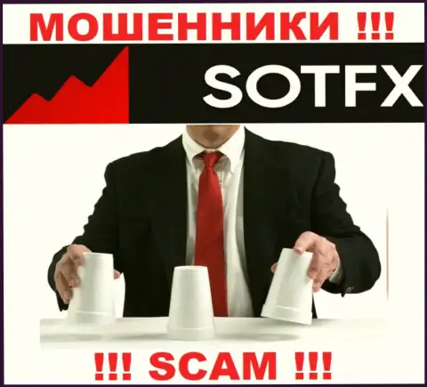 SotFX Com искусно обувают наивных игроков, требуя комиссию за возвращение средств