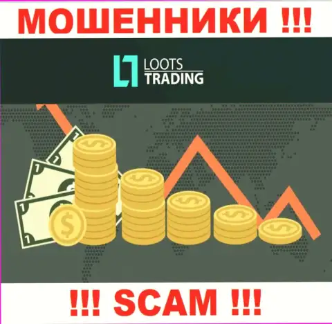 Loots Trading ни за что не позволят биржевым трейдерам вернуть обратно денежные активы - это РАЗВОДИЛЫ