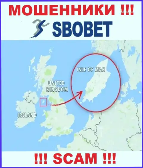 В конторе СбоБет абсолютно спокойно оставляют без денег наивных людей, так как зарегистрированы в оффшоре на территории - Isle of Man