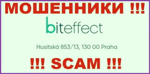 Bit Effect, по тому юридическому адресу, который они предоставили на своем веб-сайте, не сможете найти, он фиктивный