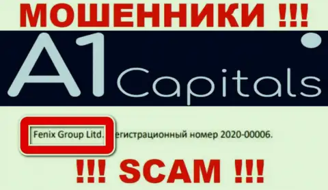 Феникс Групп Лтд - это компания, которая является юридическим лицом A1Capitals Com