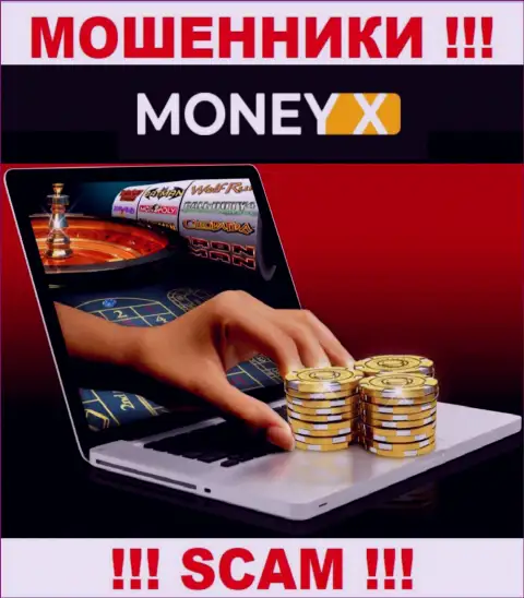 Интернет-казино - это сфера деятельности internet мошенников Мани Икс