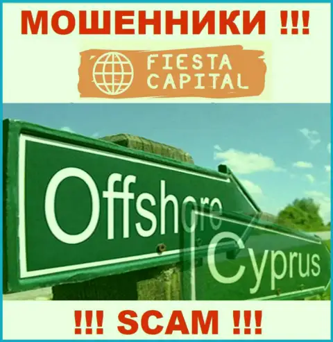 Оффшорные internet-мошенники Фиеста Капитал Кипр Лтд скрываются вот здесь - Cyprus
