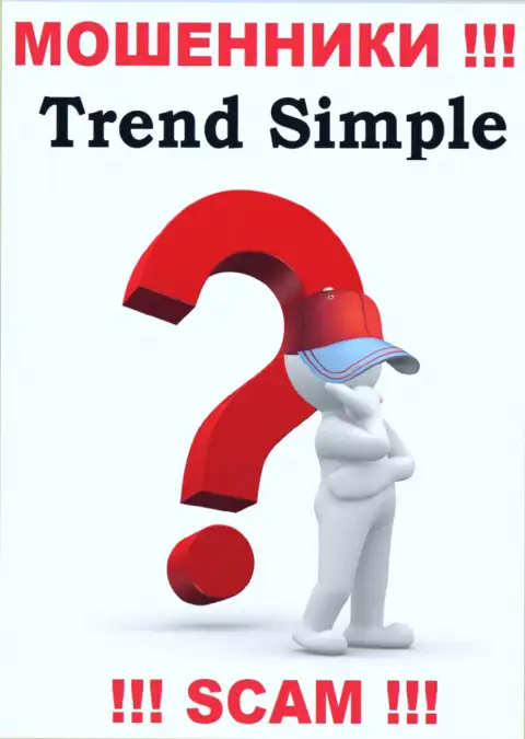 Люди управляющие конторой Trend-Simple Com решили о себе не рассказывать