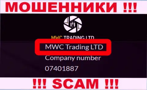 На сайте MWC Trading LTD говорится, что MWC Trading LTD - это их юр. лицо, но это не обозначает, что они честны