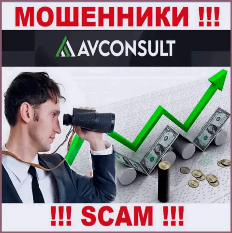 Держитесь подальше от AV Consult - можете остаться без финансовых средств, ведь их работу никто не регулирует