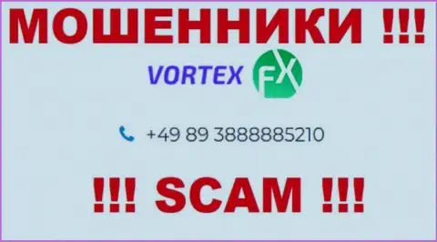Вам начали названивать интернет-мошенники Vortex FX с различных номеров телефона ??? Посылайте их куда подальше