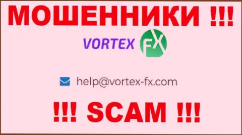 На сайте ВортексФИкс, в контактных сведениях, предложен е-майл указанных мошенников, не надо писать, обманут
