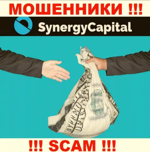 Мошенники из брокерской организации Synergy Capital выкачивают дополнительные финансовые вливания, не поведитесь