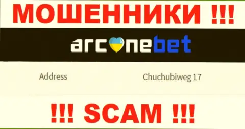 Офшорное местоположение Аркан Бет Про по адресу Chuchubiweg 17, Curacao позволяет им беспрепятственно грабить