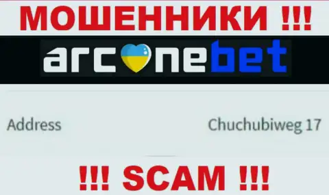 Компания ArcaneBet Pro пишет на интернет-сервисе, что расположены они в офшорной зоне, по адресу Chuchubiweg 17, Curacao