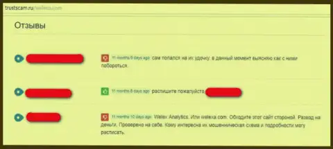 Отзыв о Форекс дилинговом центре Велекса раскрывает подробности действий махинаторов